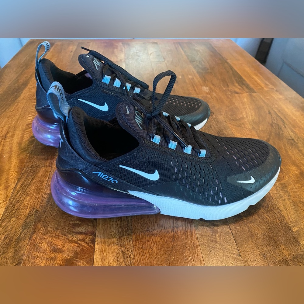 Nike Air Max 270 Blk/Wht/Artic Pink size 9.5